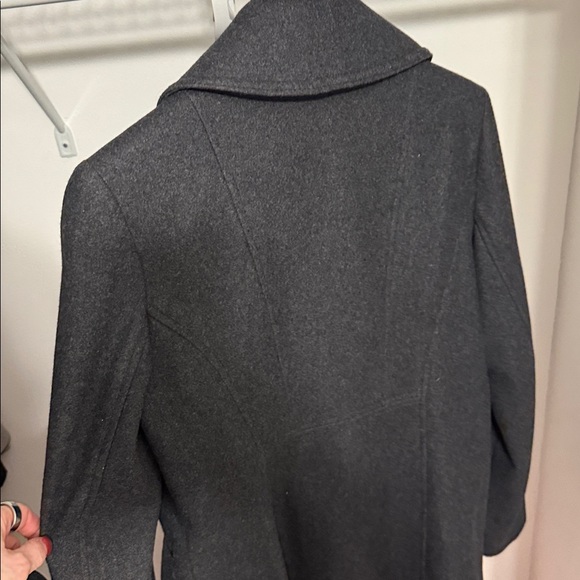 MICHAEL Michael Kors Charcoal Pea Coat - Picture 3 of 12